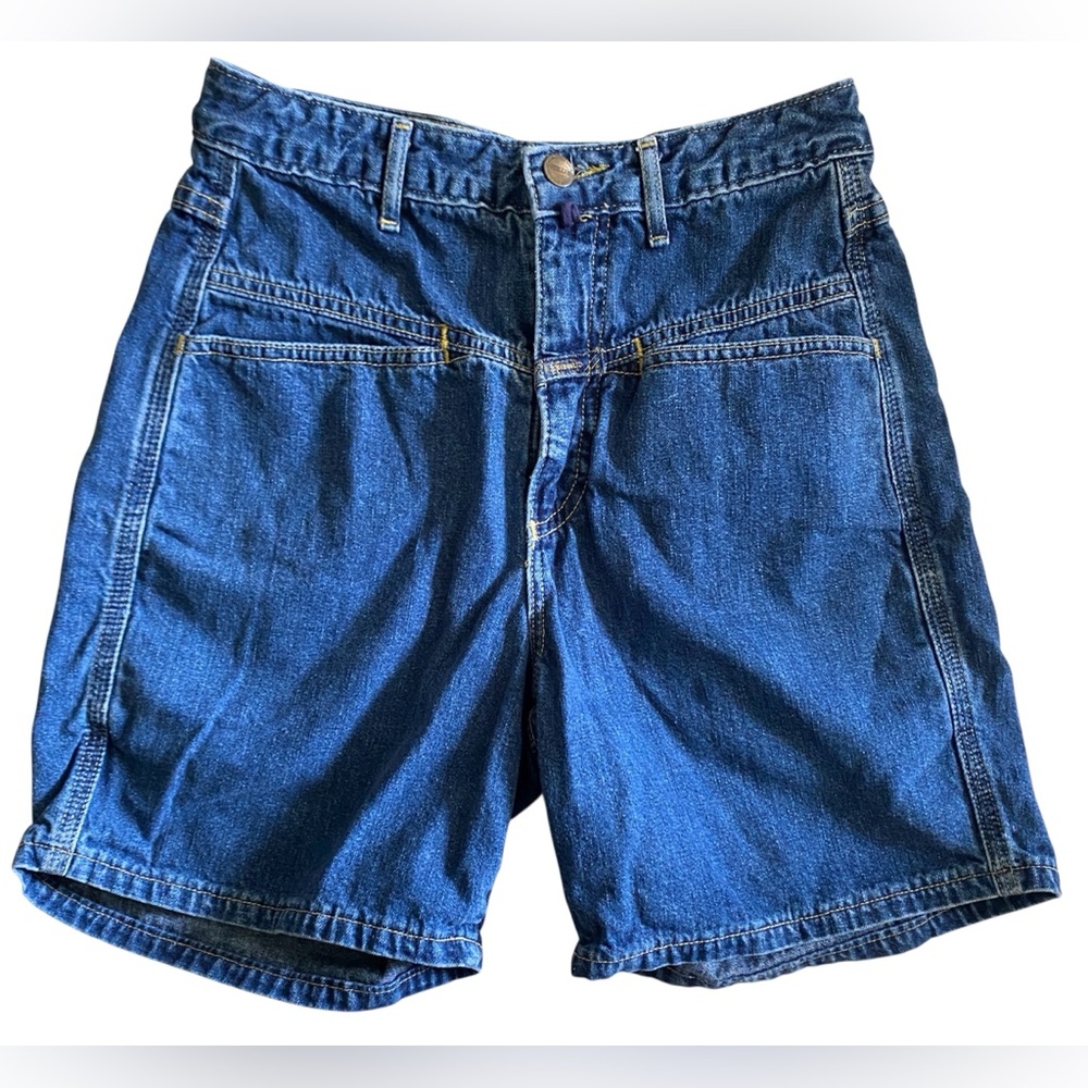 Vintage Marithé & François Girbaud Stone Washed Denim Shorts